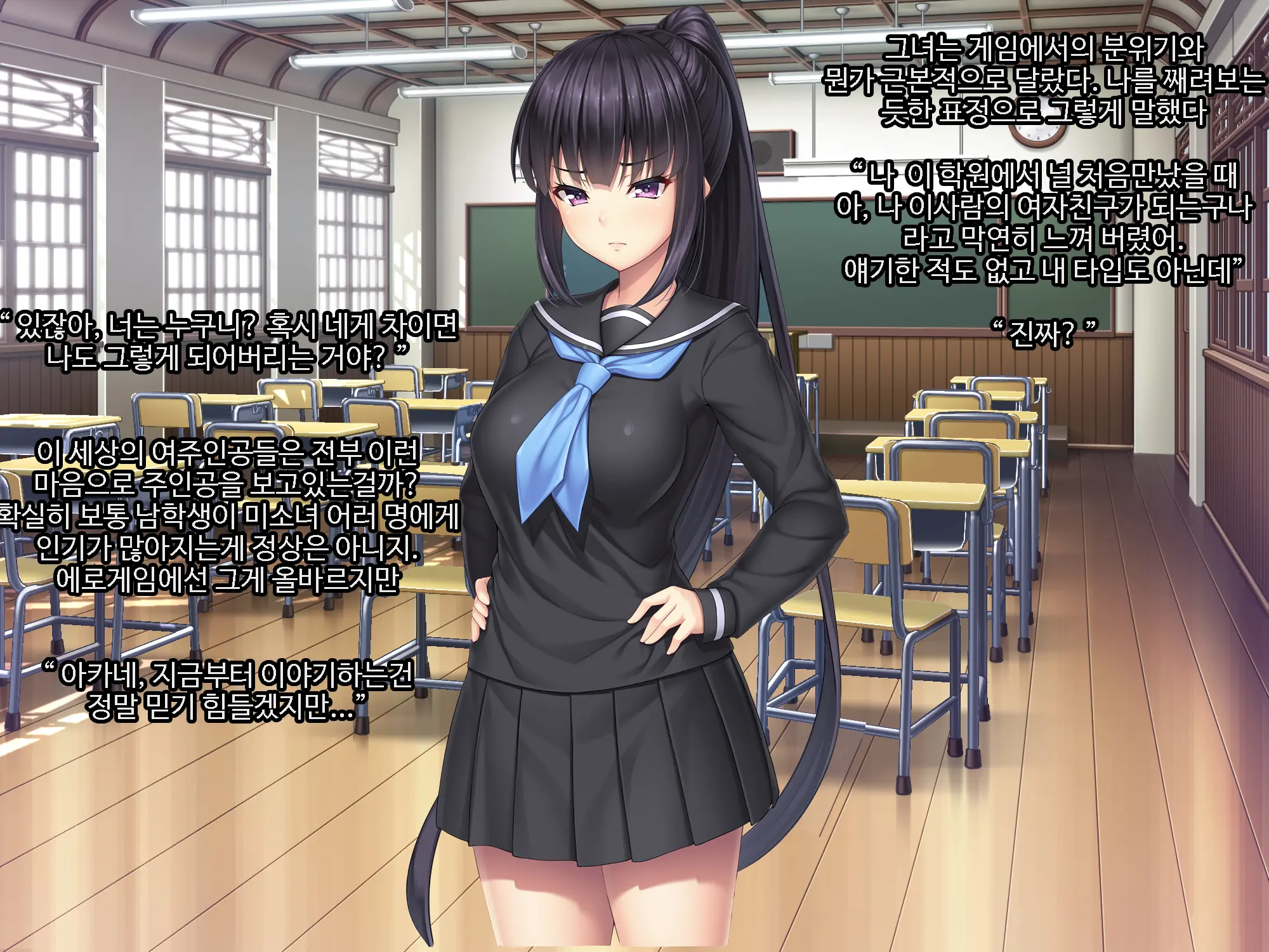 Galge No Heroine O Tasukeru Tame Ni. | 미연시 히로인을 돕기위하여